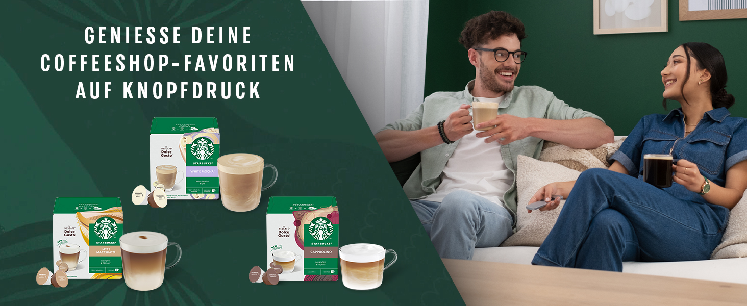 Кавові капсули Starbucks Caramel Macchiato для Nescafé Dolce Gusto, середній обсмаження, 72 капсули (6 x 12)