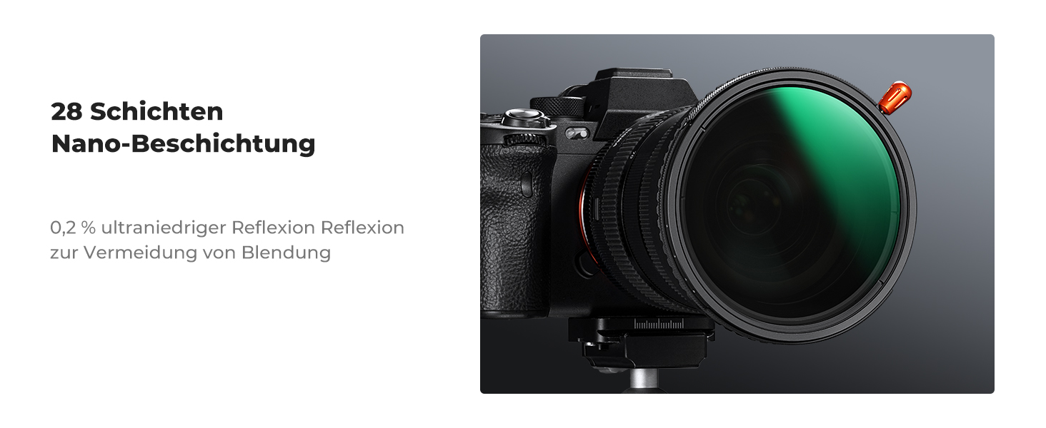 Фільтр K&F Concept 82mm 3-в-1: ND2-32, CPL, Black Mist (1/4) з багатошаровим покриттям Nano Xcel для відео та портретів