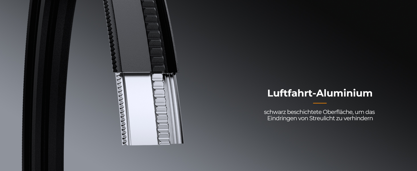 Фільтр K&F CONCEPT Blue Streak Anamorpher 82mm: Ефект синіх смуг, Nano-Xcel