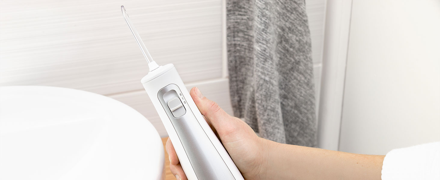 Waterpik Cordless Freedom Waterflosser: бездротовий ірigator для порожнини рота, білий (WF-03EU010)