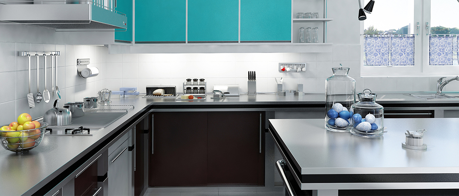 Самоклеючі гачки Haken - набір 6 шт. з нержавіючої сталі 304, без свердління, для ванної, кухні та вітальні