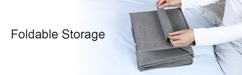 Органайзер для шафи AiQInu з 3 відділеннями, сірий, Medium