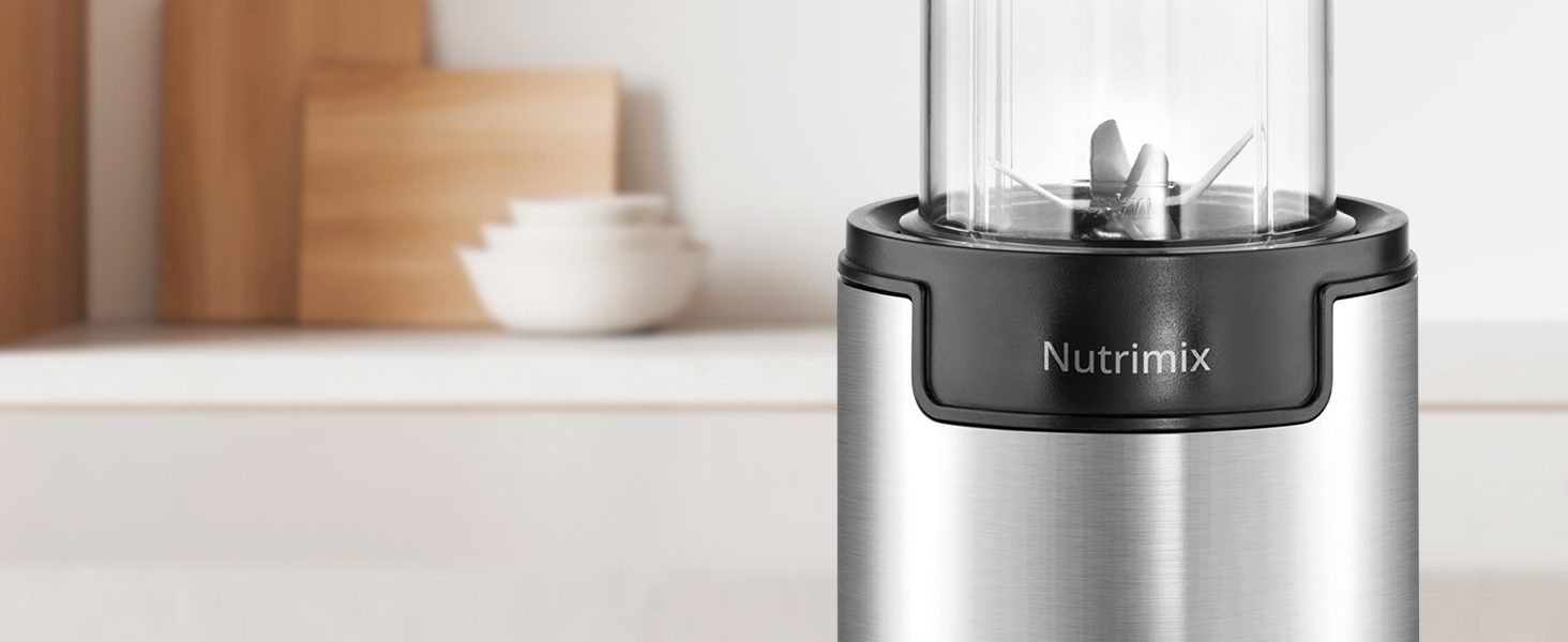 Блендер Ufesa Nutrimix 900Вт, універсальний екстрактор поживних речовин і вітамінів, нержавіючі леза, для смузі та коктейлів, подрібнення льоду, 6-в-1 набір