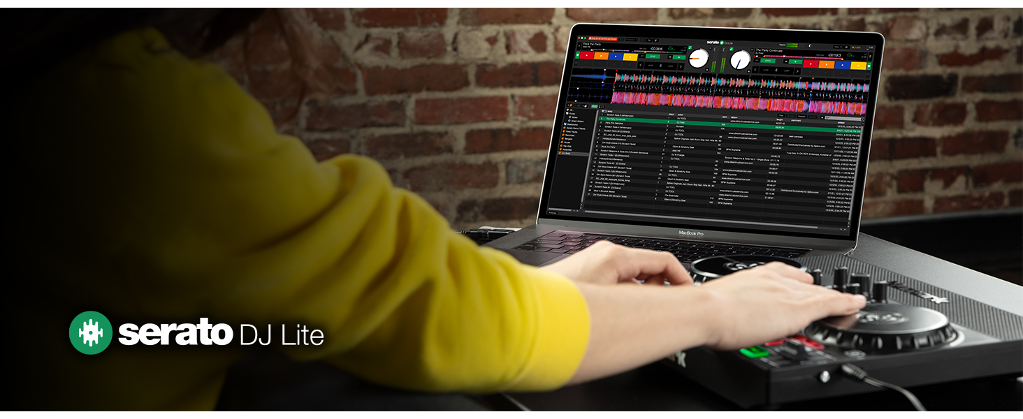 DJ контролер Numark Party Mix Live з колонками, світловим шоу, 2 деками та мікшером (Serato DJ Lite)