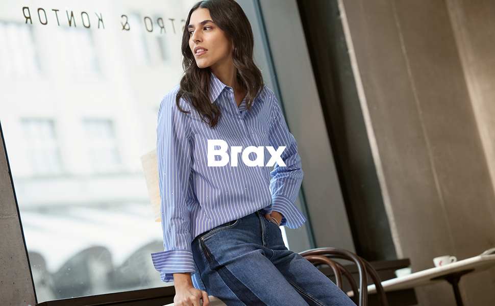 Джинси жіночі BRAX Feel Good Style Mary, Regular Fit 34W/32L, блакитний, класичні п'ятикішенні