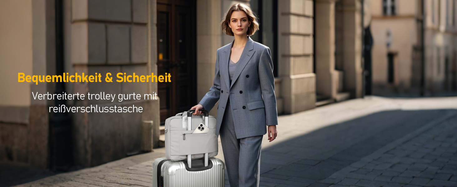 Сумка для ноутбука 15-16 дюймів GAOCHY, сумісна з MacBook Pro 16, Air 15, Aspire 15,6, Vivobook 16/15, Inspiron 15, месенджер із плечовим ременем, сірий шовк
