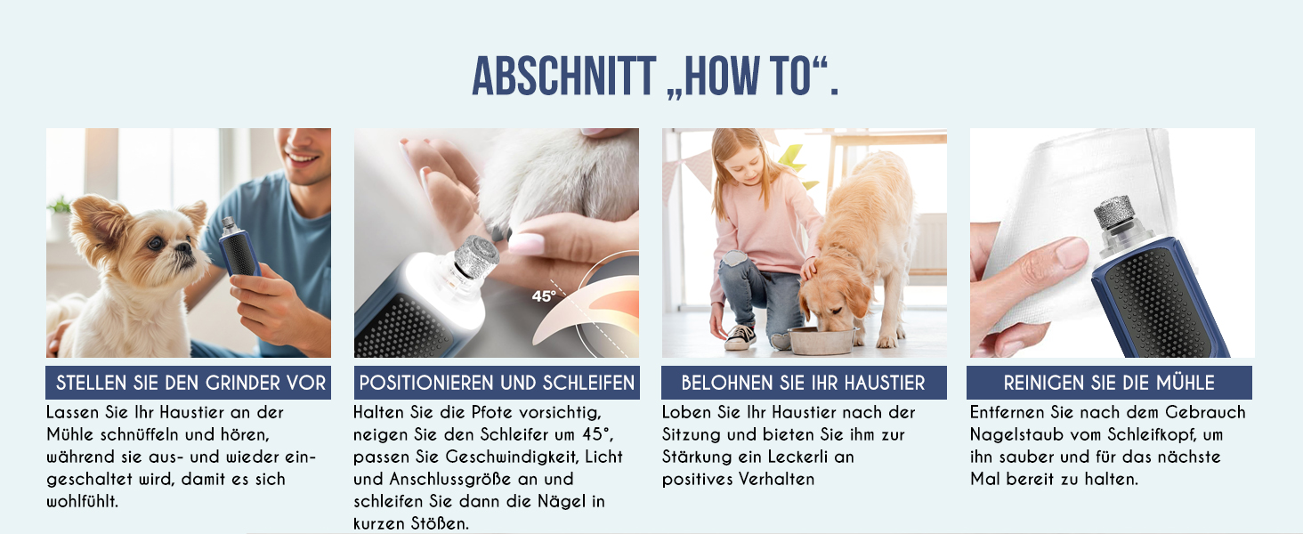 Професійні ножиці для стрижки кігтів собак і котів Candure з пилочкою, нержавіюча сталь, стрижень для кігтів, висока якість, догляд за кігтями, інструмент для тварин, великий розмір, з захистом, 15 см, для всіх порід, темно-синій