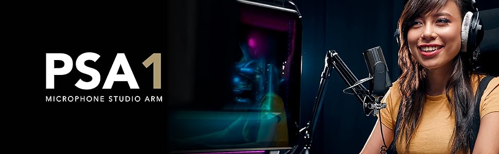 Штатив-журавль RØDE PSA1 для студійних мікрофонів, чорний