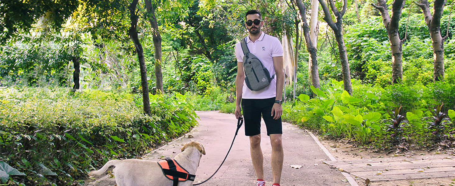 Сумка на плече WATERFLY Sling Rucksack для чоловіків і жінок, регульований ремінь, для прогулянок та подорожей