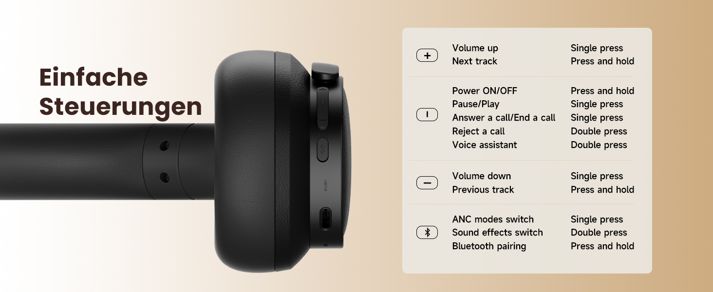 Навушники бездротові Edifier ES850NB з шумозаглушенням, Hi-Res Audio, Bluetooth 5.4, чорні