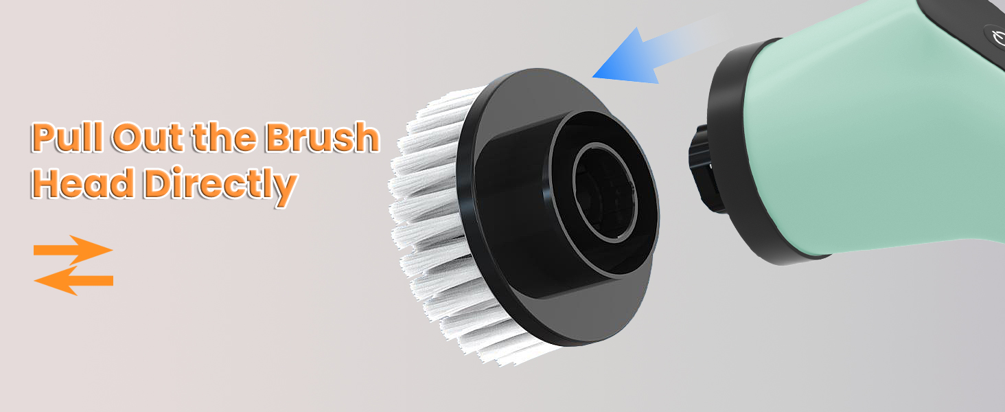 Електрична щітка для чищення швів та поверхонь з 10 насадками, регульована ручка для ванної, кухні, авто, підлоги