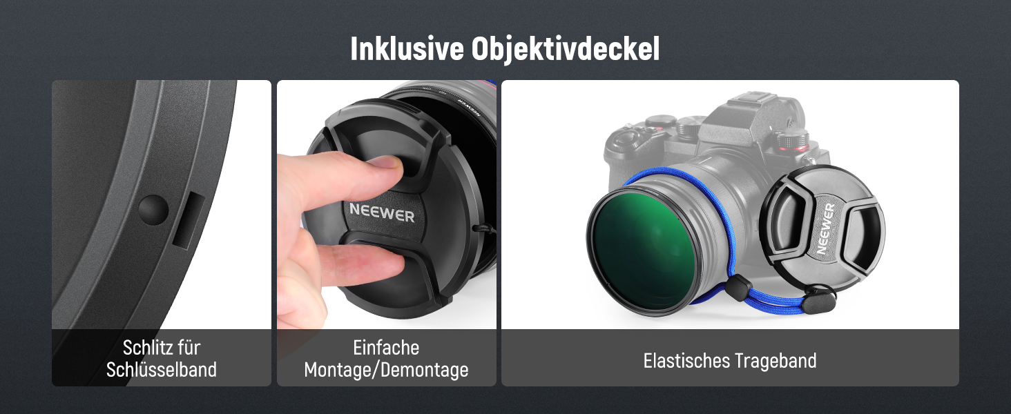 NEEWER CPL фільтр 52mm: поляризаційний, нанопокриття, HD скло для об'єктивів камер. Зменшує відблиски та віддзеркалення