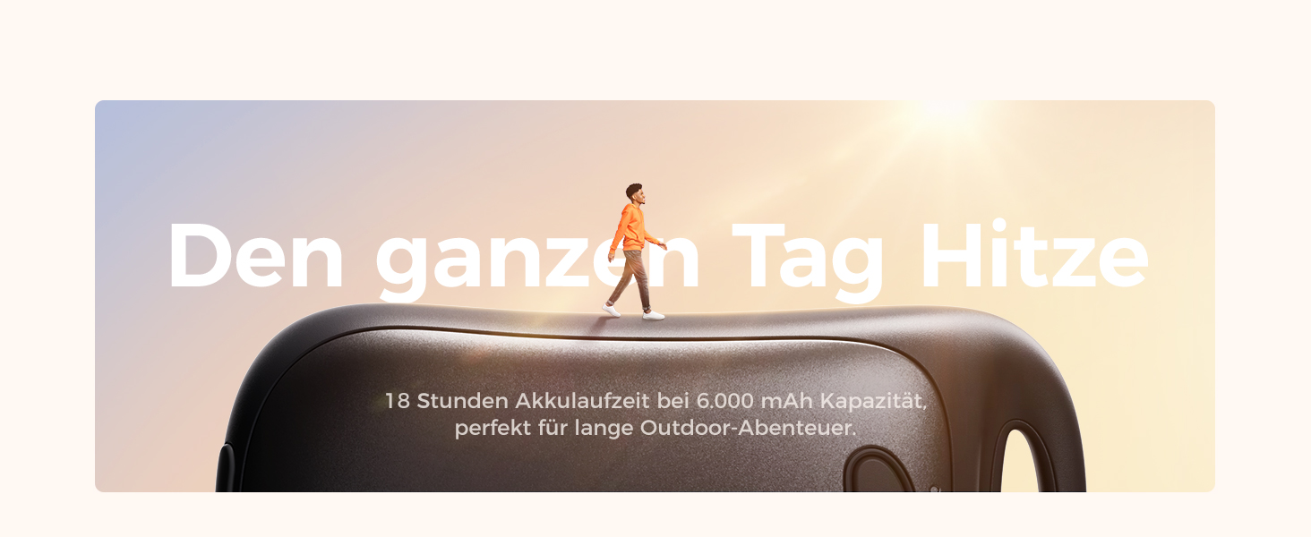 Електричні грілки для рук OCOOPA, 2 шт., водонепроникні IP45, ергономічні, 18 годин тепла, портативні, для відпочинку на природі, гольфу, кемпінгу, міського використання, Marineblau (темно-синій)