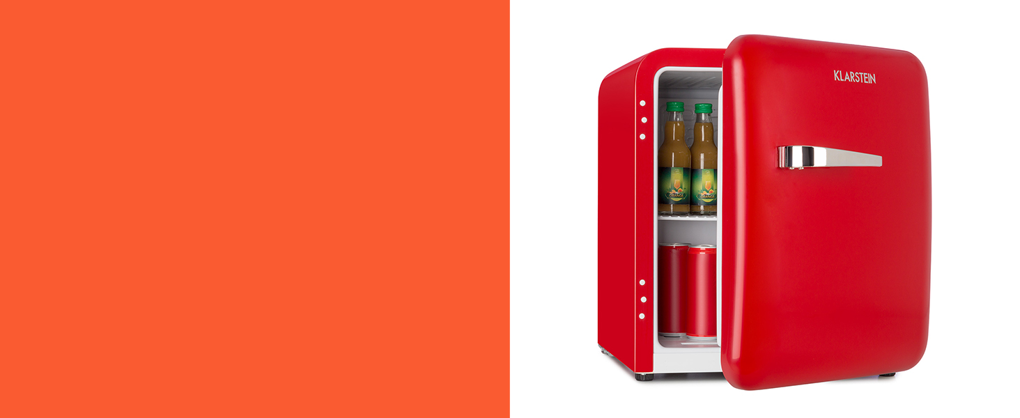 Klarstein Mini холодильник для кімнати, 23L, для напоїв та косметики, міні-бар, тихий, регульована полиця, компактний холодильник для догляду за шкірою 5-15°C, чорний