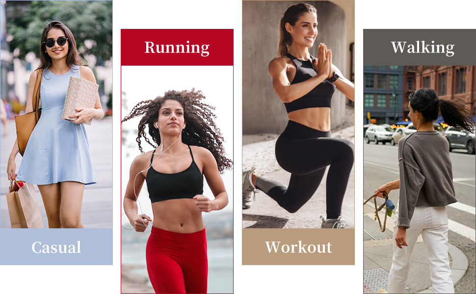 Жіночі кросівки для ходьби, бігу та трекінгу EGMPDA - зручні та легкі, чорного кольору