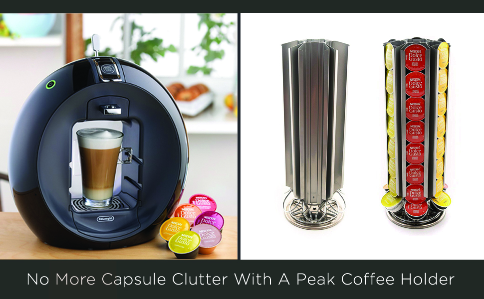 Підставка для капсул Dolce Gusto Peak Coffee - обертова, на 48 капсул