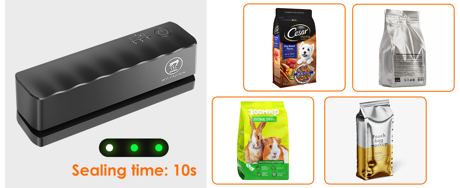 Портативний фольгозварювач Rawhui Mini з 5 режимами - для пакування чіпсів та снеків