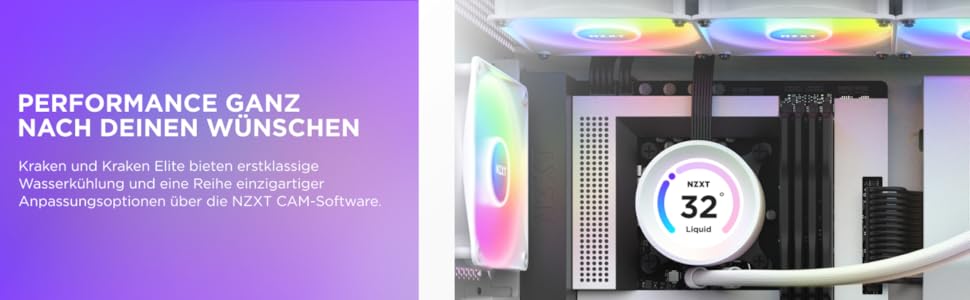 NZXT Kraken 2023: Рідинний кулер для ЦП AIO 280мм з LCD-дисплеєм - Чорний