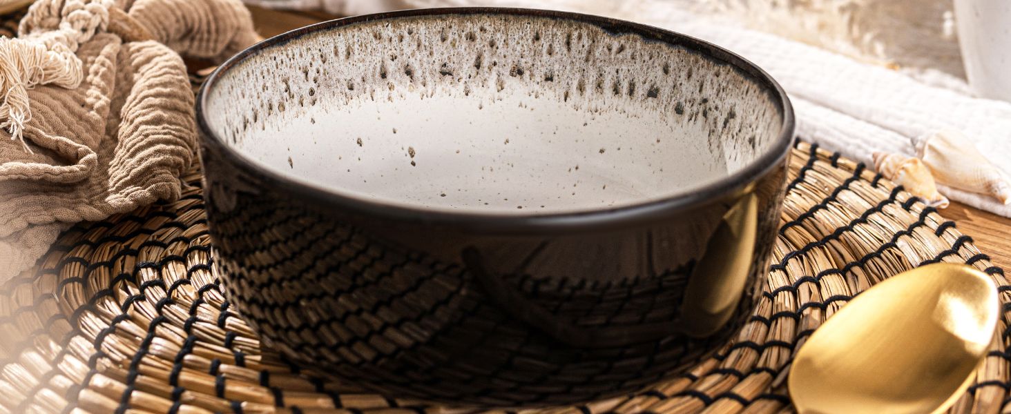 Набір кавових чашок SÄNGER Sansibar (6 шт.) з порцеляни, 430 мл, сірий колір, для кави та чаю, стійкий до миття в посудомийній машині та нагрівання в мікрохвильовій печі