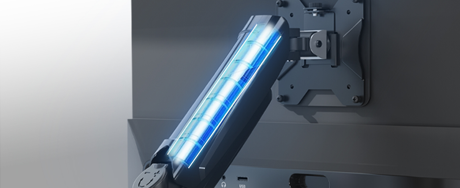 Підставка для монітора BONTEC для 2 моніторів, 13-32 дюйми, LED/LCD, 3-9 кг, регулювання висоти, нахил, поворот, VESA 75/100 мм