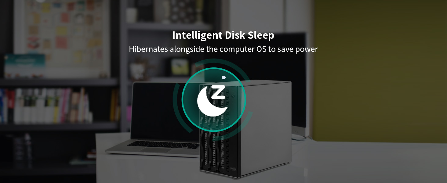 TERRAMASTER Корпус для жорстких дисків 4 відсіки, Rackmount, USB 3.2 Gen2, 10 Gbit/s, Hot-Swap, Plug-and-Play (без HDD), D6-320