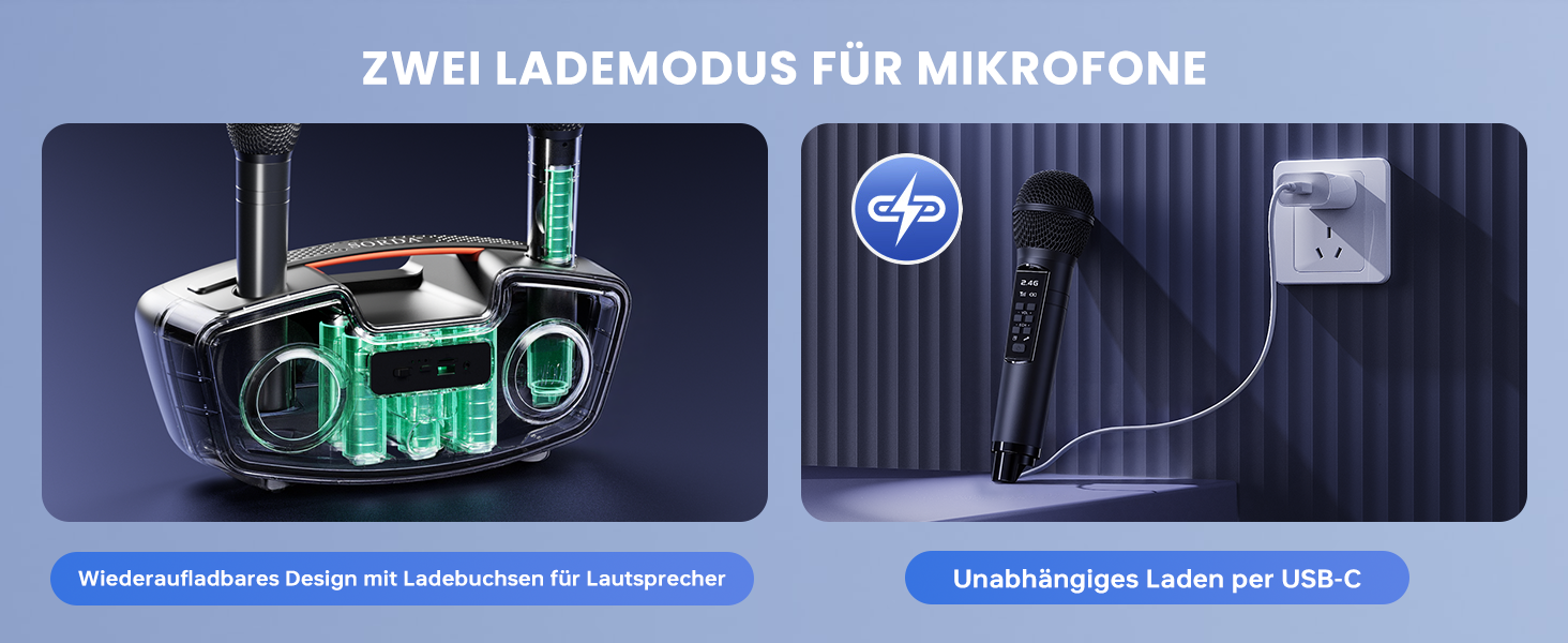 Bluetooth-караоке машина для дорослих та дітей, портативна 80W акустика з 2 бездротовими мікрофонами, регулятором ехо, підтримка USB/AUX/TF-картки, ідеальний подарунок для дому та вулиці