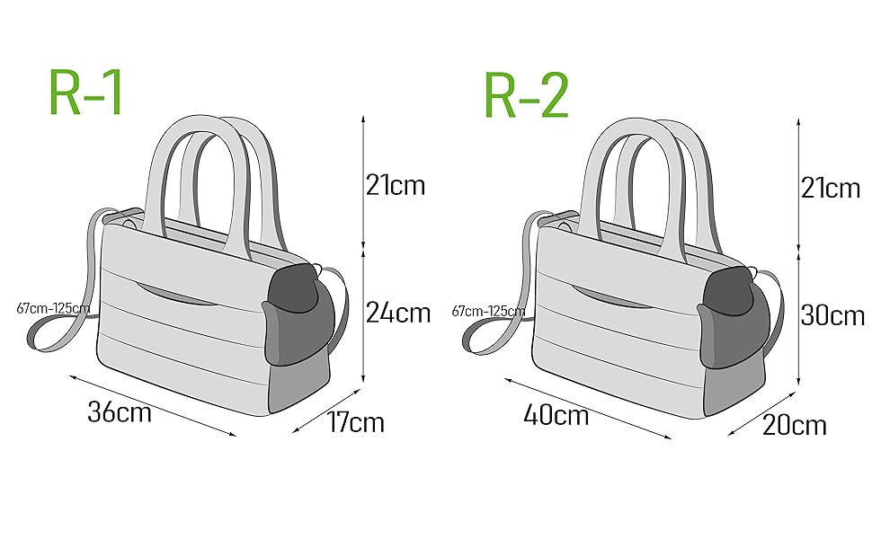 Транспортна сумка для собак та котів (M) - 40 x 20 x 30 см, оливковий колір