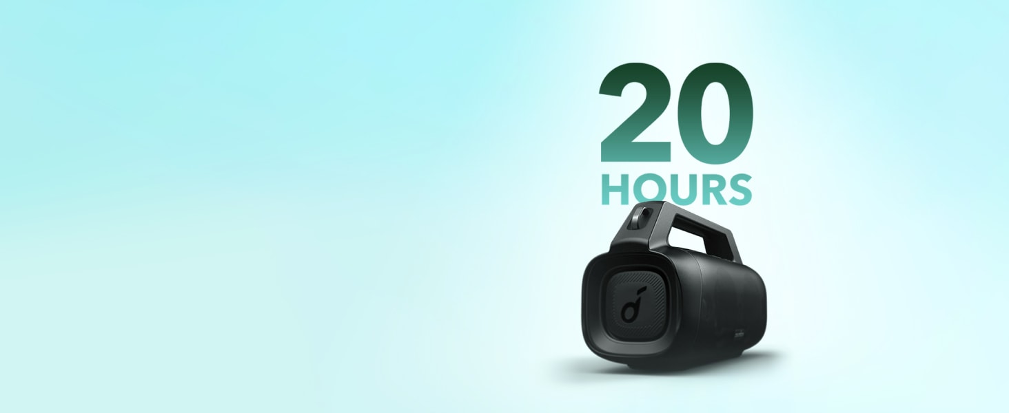 Anker Soundcore Motion Boom Plus: Портативна Bluetooth колонка 80 Вт, IP67, 20 годин, з налаштуваннями еквалайзера (Відновлено)