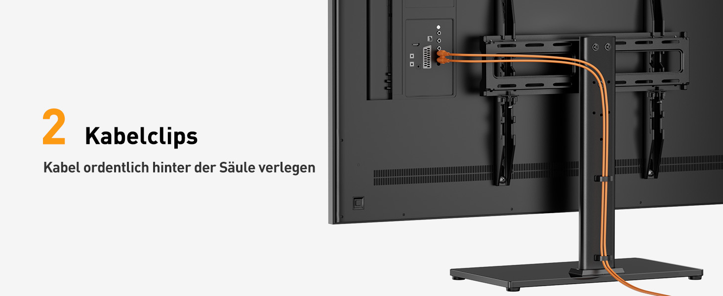 Підставка для телевізора Perlegear: поворотна, для OLED/LCD/LED, 26-60 дюймів, до 40 кг, VESA 400x400 мм, регулювання висоти