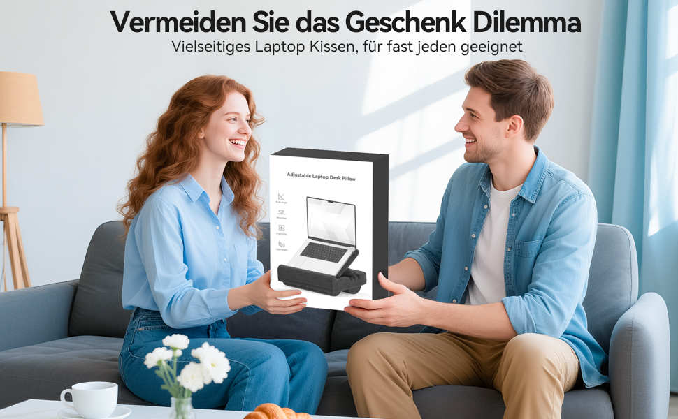 Підставка для ноутбука з регулюванням кута нахилу, подушка для ноутбука на диван, підставка для ноутбука до 16