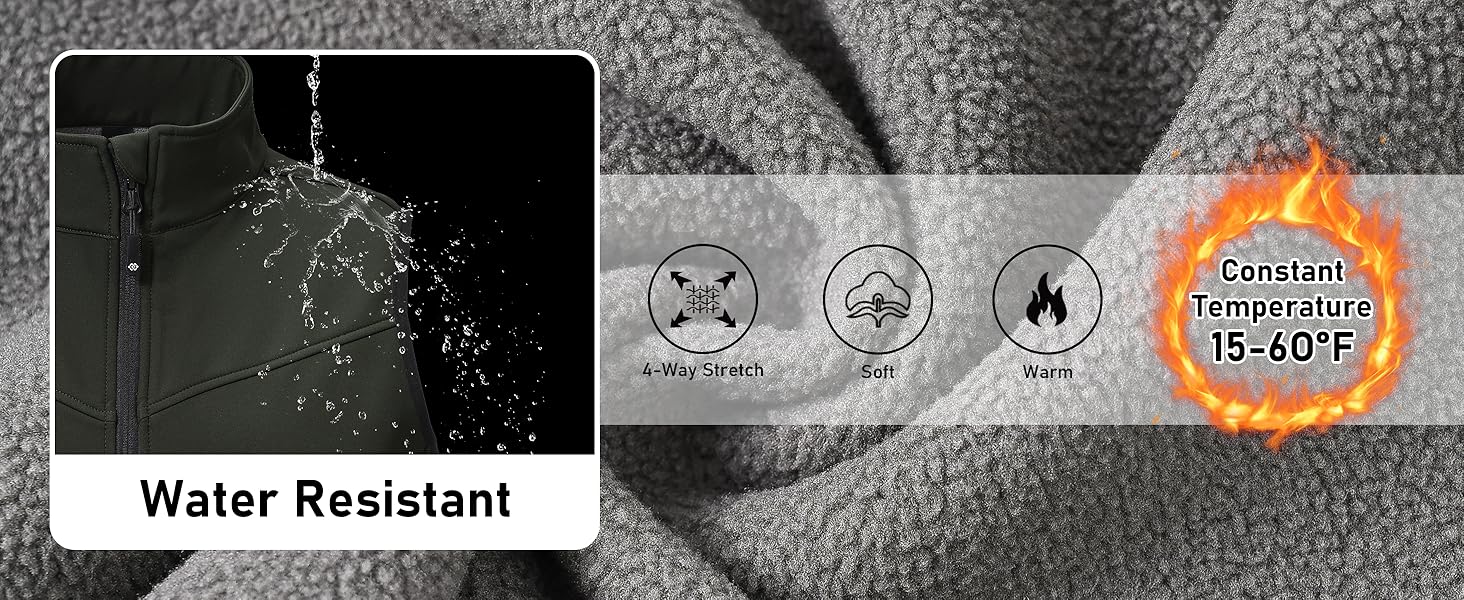 Жіноча софтшеллова жилетка MoFiz для активного відпочинку: трекінг, вандерінг, біг. Сіра, M