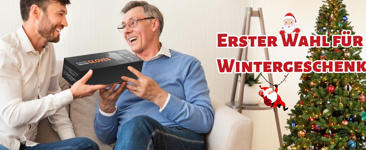 Електричні гріючі рукавички для катання на лижах, велосипеді та мотоциклі з акумулятором 7.4V 6400mAh, 3 режими нагріву, зимові рукавички