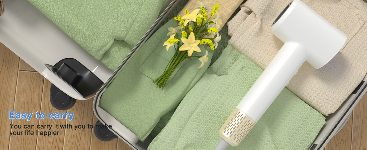 Супершвидкий фен Supersonic з іонізацією 200 млн негативних іонів, 110 000 обертів/хв безщітковий двигун, низький шум 57dB, інтелектуальний контроль температури для подорожей та дому (білий)