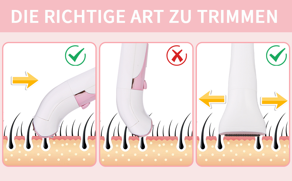 Електричний жіночий тример 5-в-1 для тіла, бікіні, брів та носа. З USB-станцією. Білий