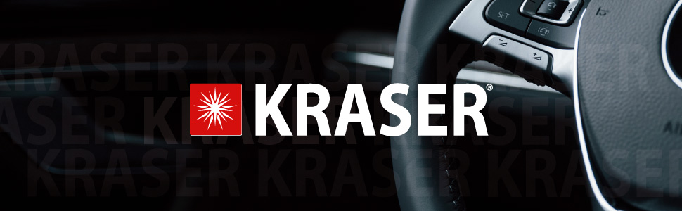 Протикрадіжний замок на кермо KRASER KR940B з кодовим замком, універсальний блокіратор для автомобіля, автодімів, із аварійним молотком