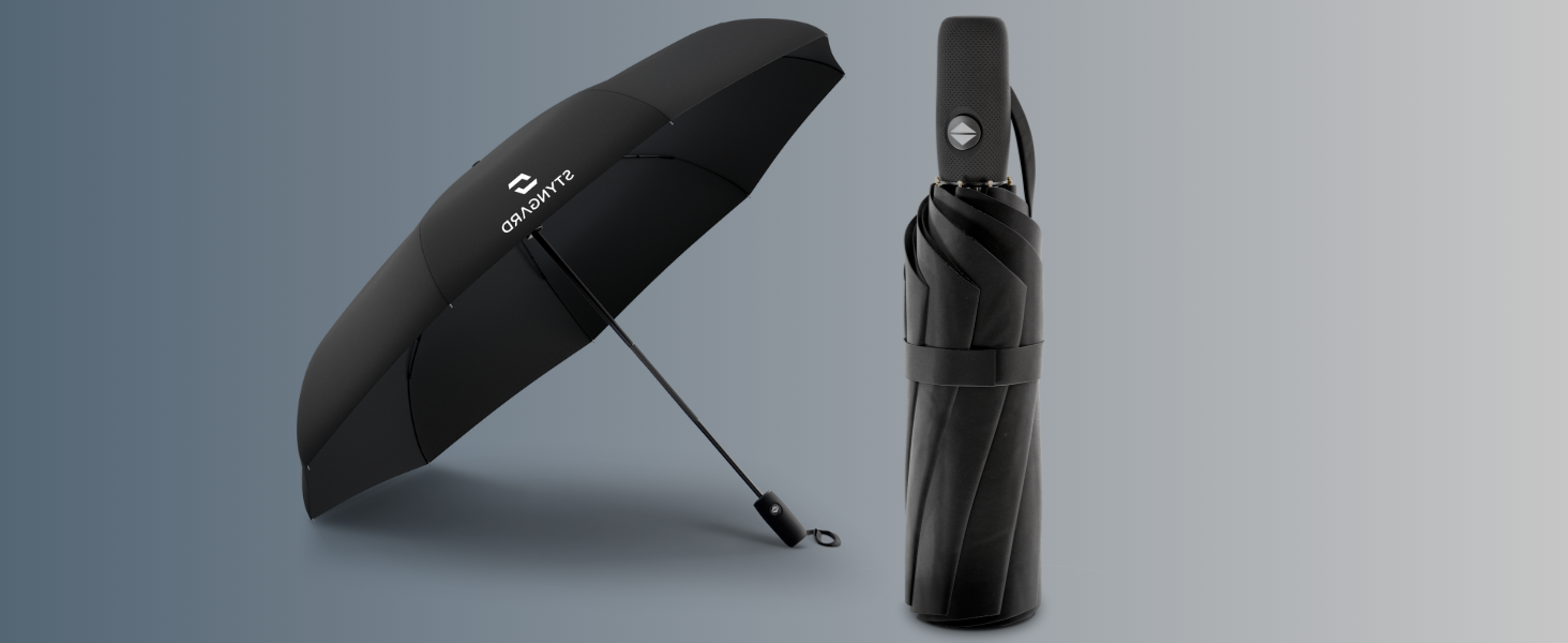 Стійкий до вітру парасолька STYNGARD Trondheim (Pink) - автоматичний, з тефлоновим покриттям, до 140 км/год