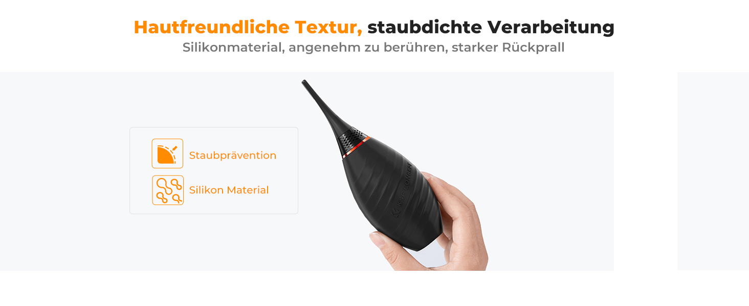 Набір для чищення фото- та відеокамер K&F Concept 10 в 1: DSLR, об'єктиви, мобільні телефони. Включає серветки, продувальну помпу, рідину для чищення та олівець для лінз.