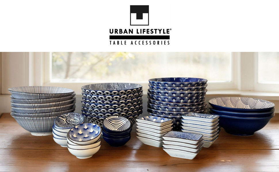 Нічна лампа 'Ліна' блакитна: керамічна настільна лампа з абажуром, LED, E14, 230V