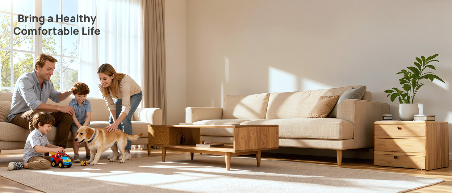 Зволожувач повітря CHIVALZ для великих приміщень, 6л з нічним світлом, поворотна 360° форсунка, 26дБ, 50год, аромадифузор для спальні, дитячої кімнати, рослин, дитини, білий, 1 шт + 2 виходи для пари