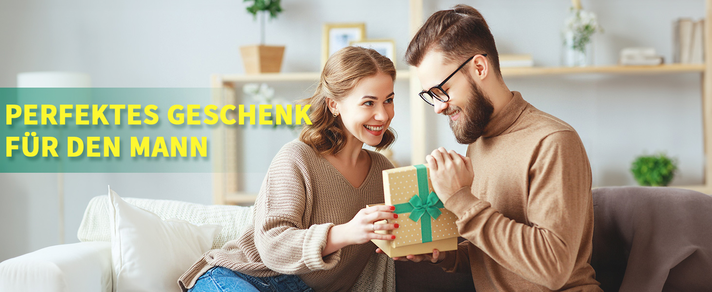 Електричний голкострум для чоловіків Luctry Glatzen Rasierer, 5D голкострум для чоловіків з лисою головою, водонепроникний IPX7, темно-зелений