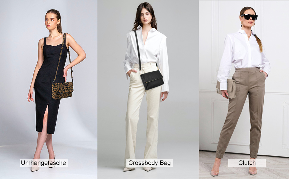 Сумка жіноча Gladdon через плече, шкіряна крос-боді, Taupe (бежевий)