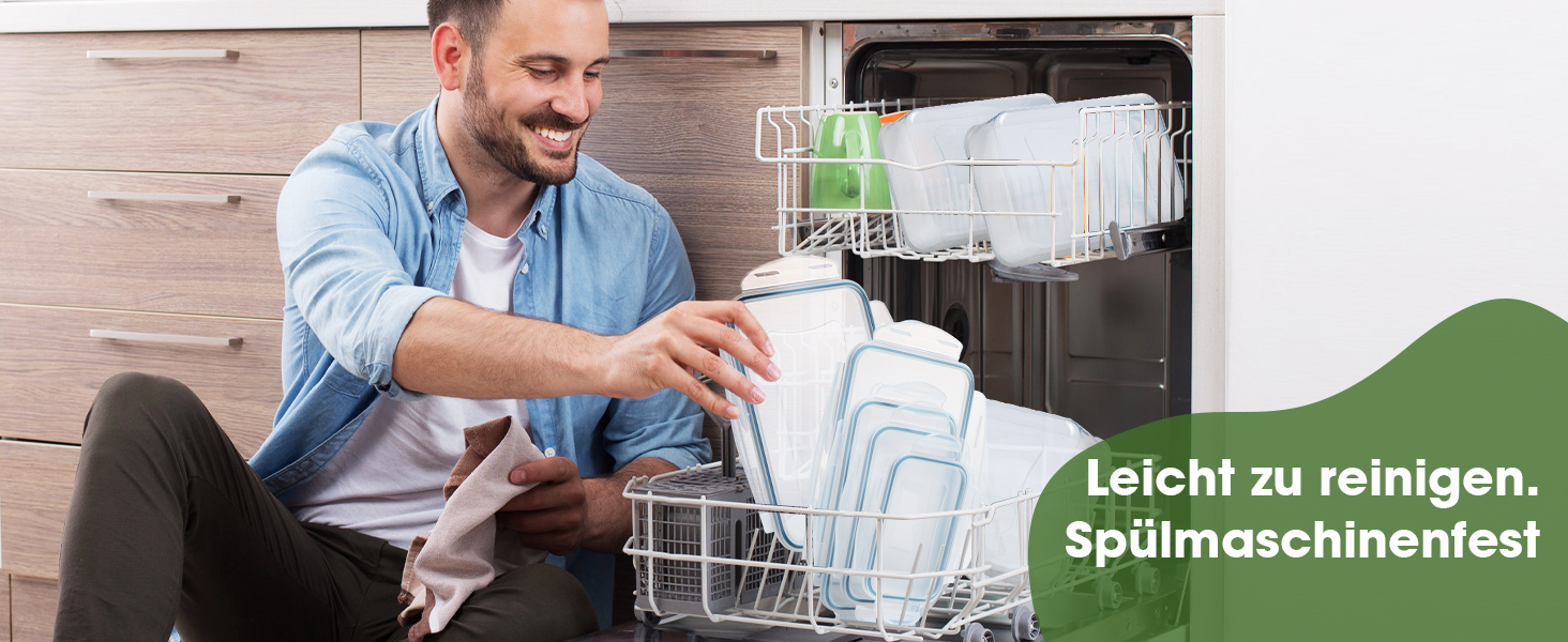 Набір контейнерів для зберігання YASHE з кришкою 38 шт. (19 контейнерів + 19 кришок), герметичні, BPA-Free, для кухні, з етикетками (SE-16PCS)