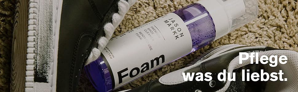 Піна для чищення та догляду за взуттям Jason Markk RTU Foam, для кросівок і взуття, ефективний засіб для очищення та догляду