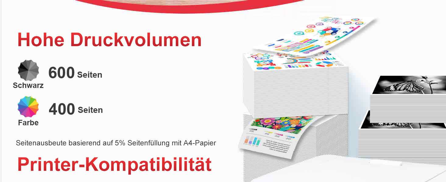 Комплект картриджів ZIPRINT 540 541 XL для принтерів Canon Pixma TS5150, MG3650, MG4250, MG3150, MG3250, MX475, TS5151 (чорний та кольоровий, 2 шт.)