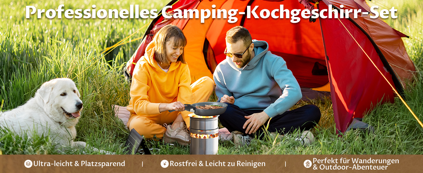 Набір каструль BEZIA 17 предметів з знімним ручкою, антипригарне покриття з кераміки, набір каструль для індукційних плит, підходить для всіх типів плит, стійкий до нагріву, посуд для кемпінгу, посуд для духовки (темно-сірий)