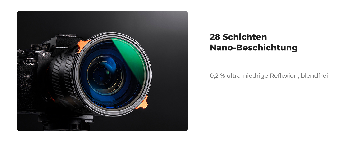 Фільтр K&F Concept Nano-X 37mm 2-в-1: ND та CPL (ND4-ND64)