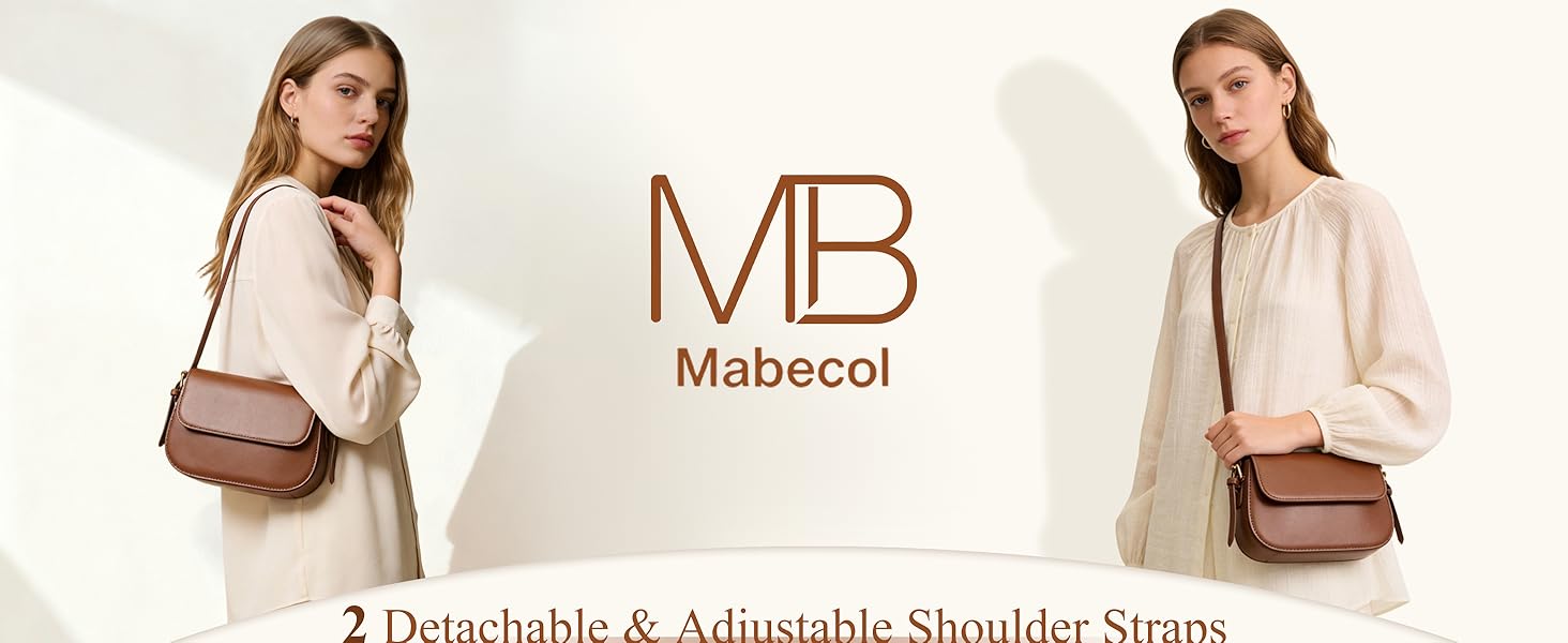 Сумка жіноча через плече з PU шкіри, маленька сумка-шопер для повсякденного використання, роботи та відпочинку (Коричнева)