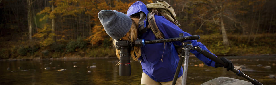 Алюмінієвий дорожній штатив Benro Travelline FGP18A (Aluminum, 2-Series, 4 секції)