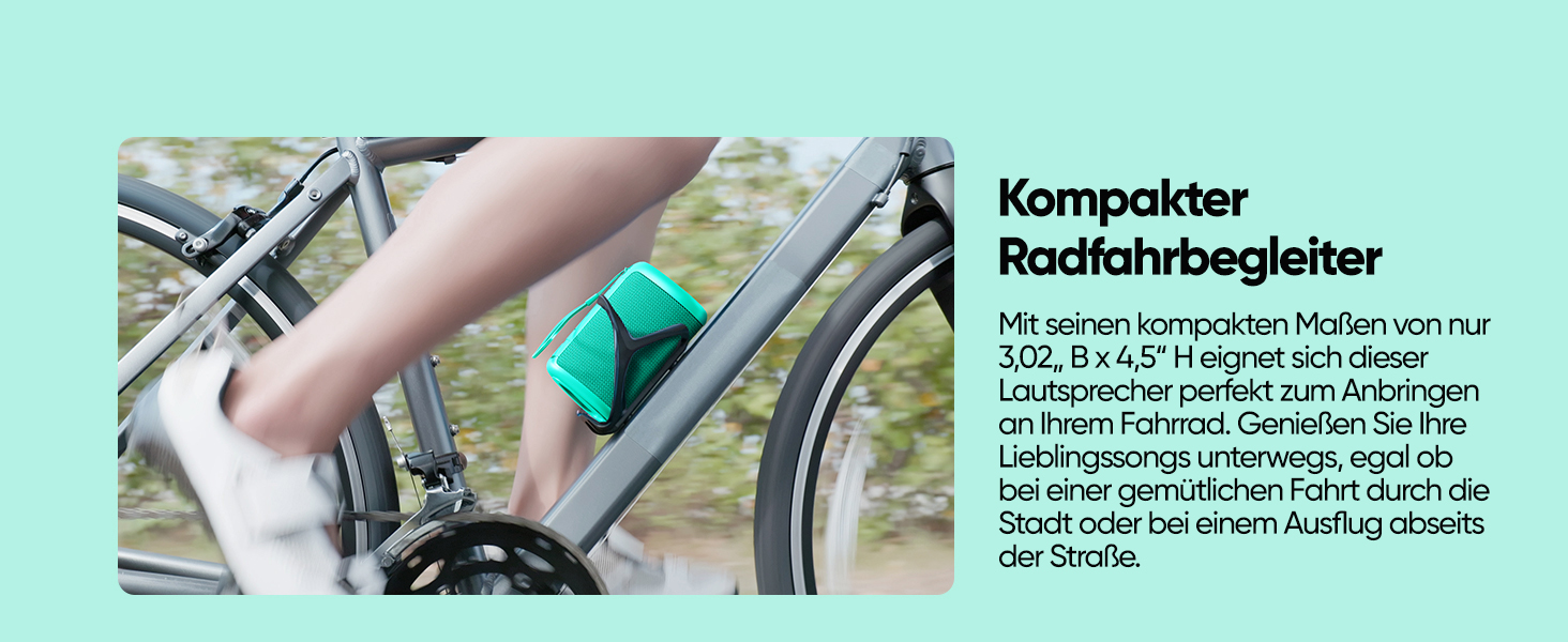 Портативна Bluetooth колонка AY з підсвічуванням, IPX5, 24 годин роботи, AUX/TF, стерео-паринг, для дому та відпочинку (світло-зелена)