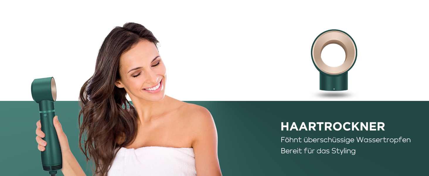 Набір для укладки волосся PARWIN PRO BEAUTY 5 в 1: фен-щітка з іонізацією, 1100 Вт